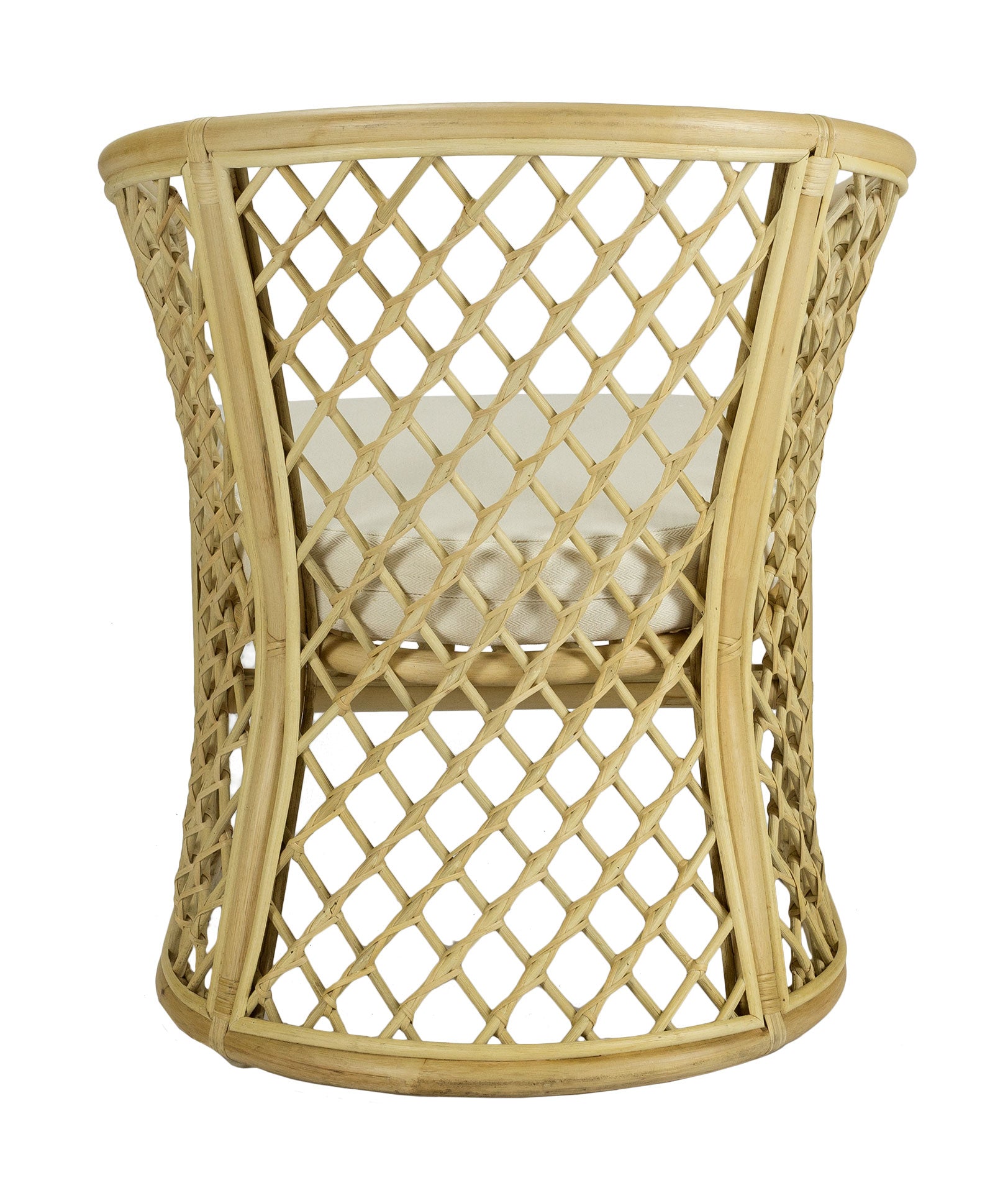 Sillón con brazos rattán natural trenzado Sabana - Vintahome