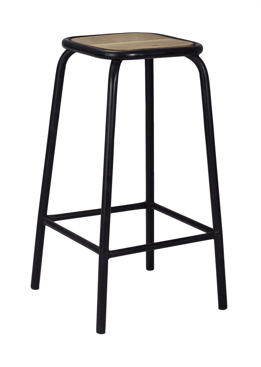 Taburetes de bar Vintage negros
#color_Negro