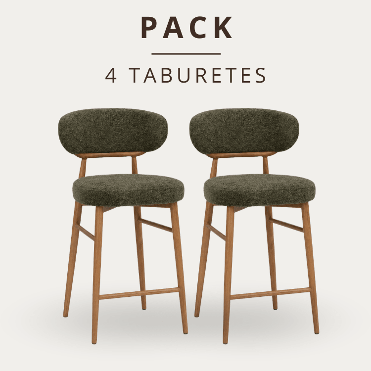 Pack 4 Taburetes - Vintahome
