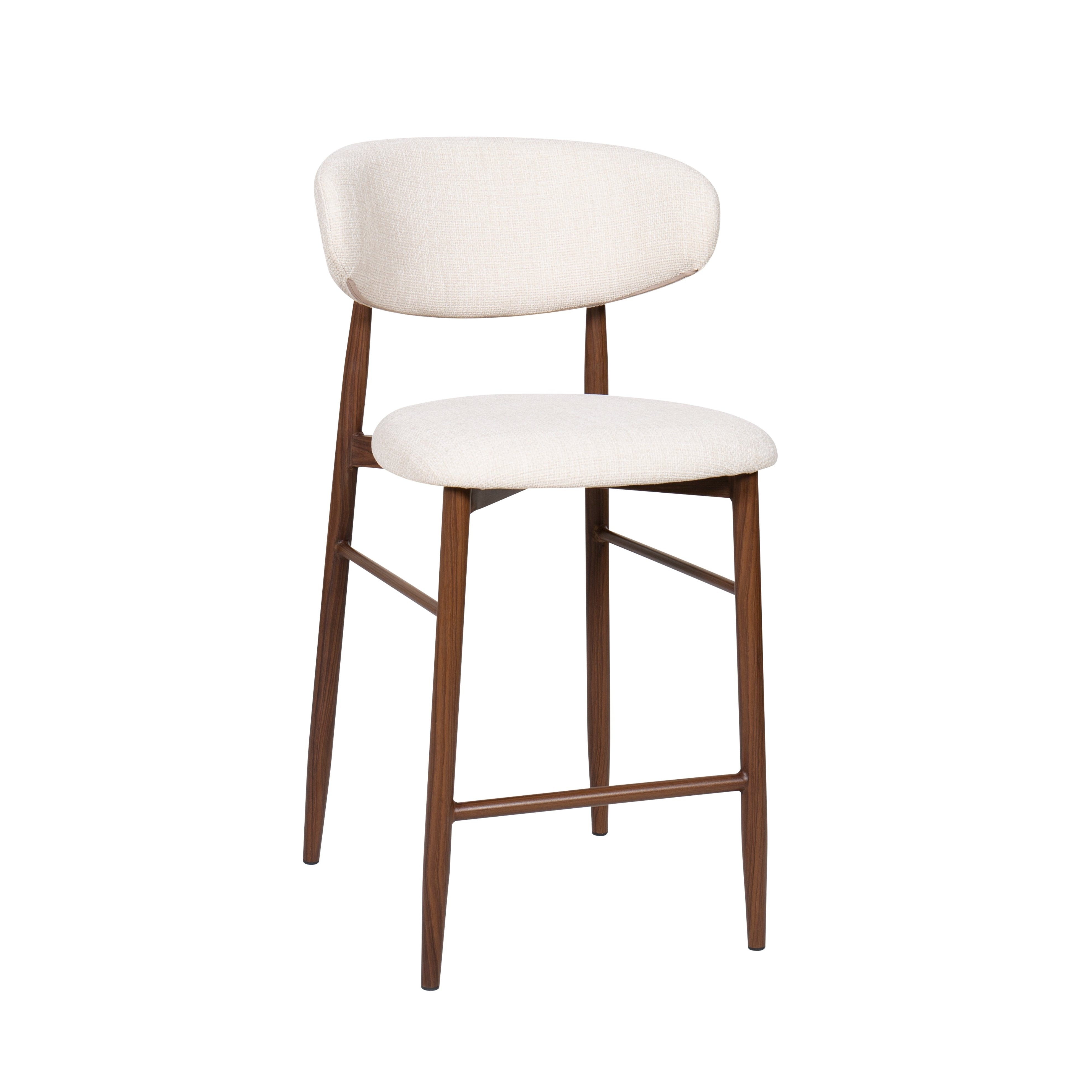 Nordic Bar Stool Nogal Olimpo 65cm