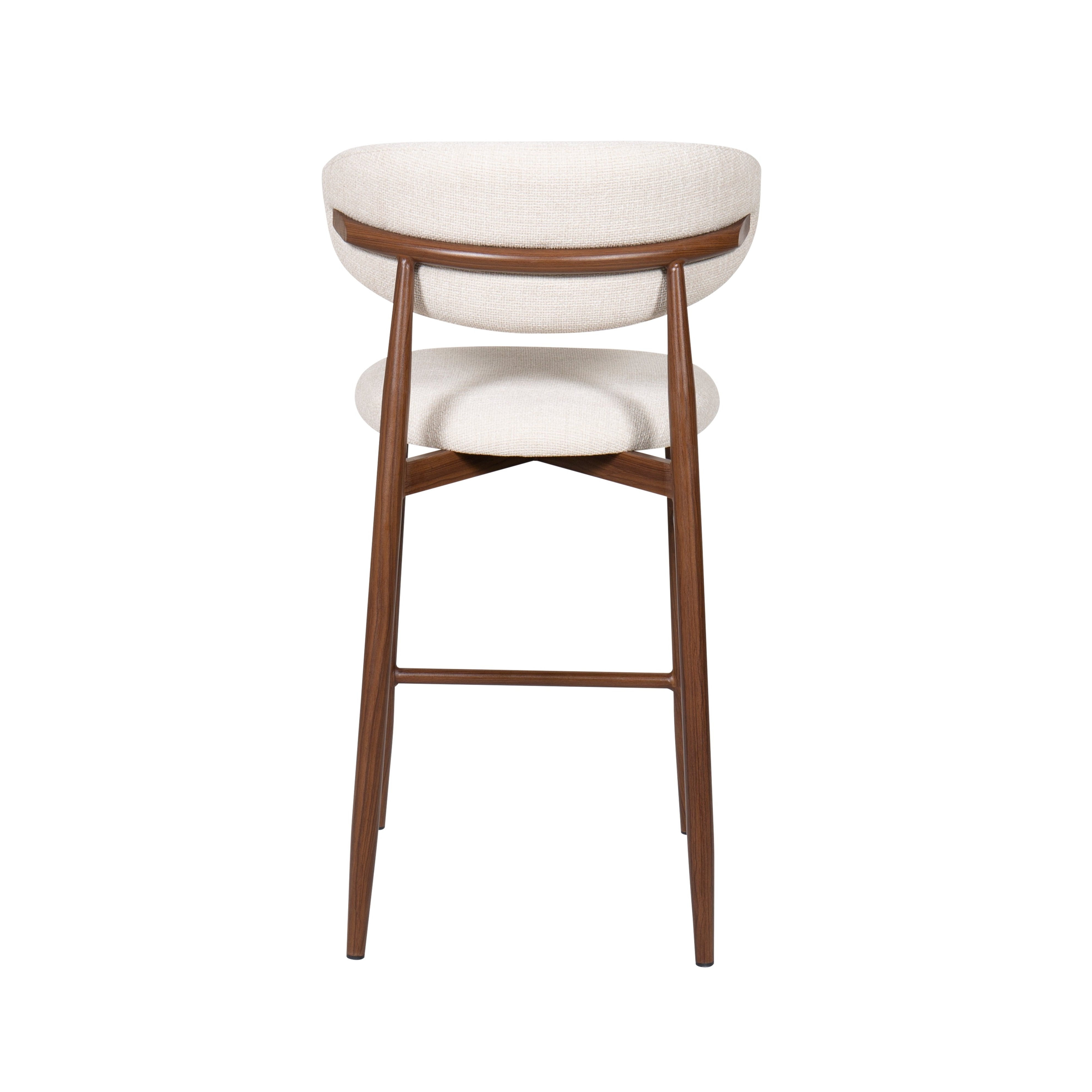 Nordic Bar Stool Nogal Olimpo 65cm