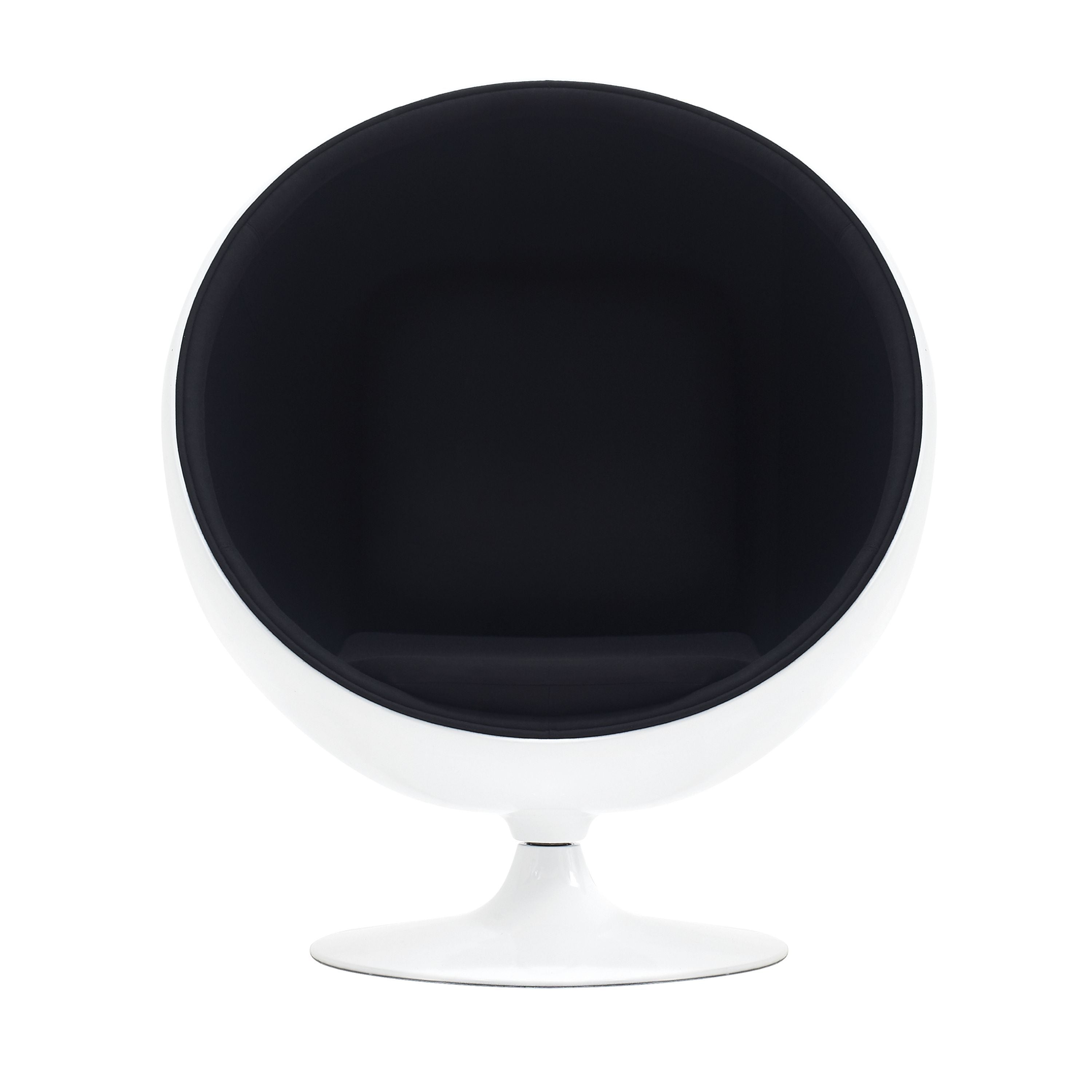 Sillón de diseño Ball Chair negro