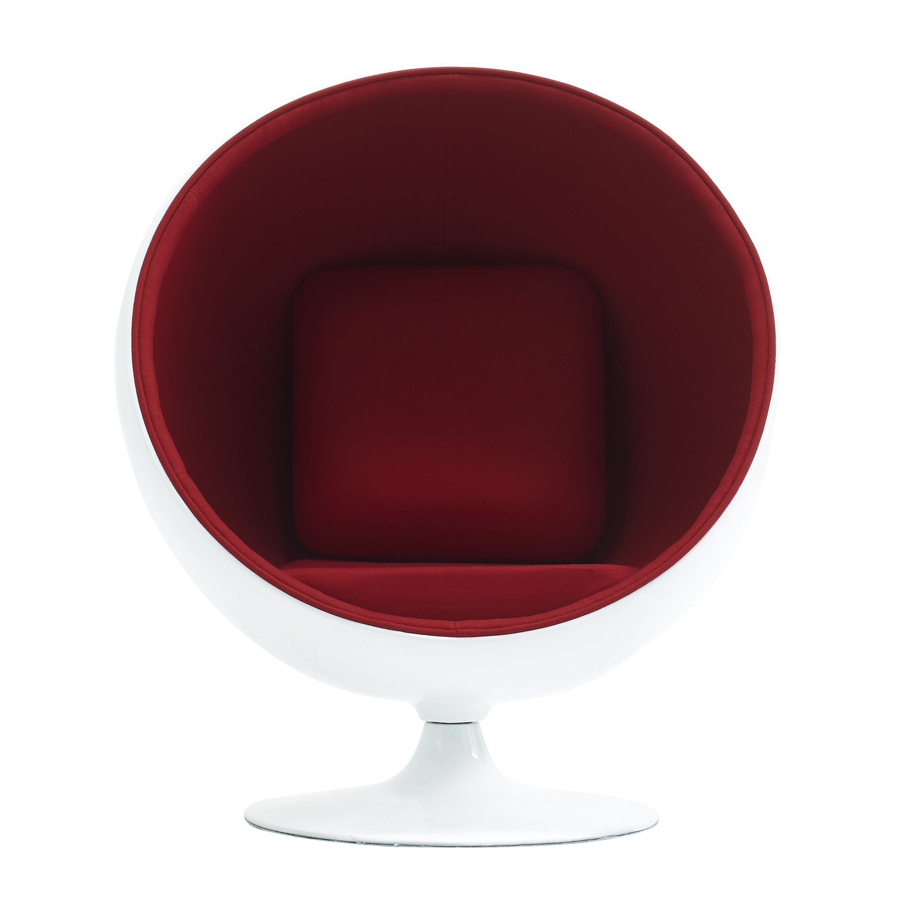Sillón de diseño Ball Chair rojo