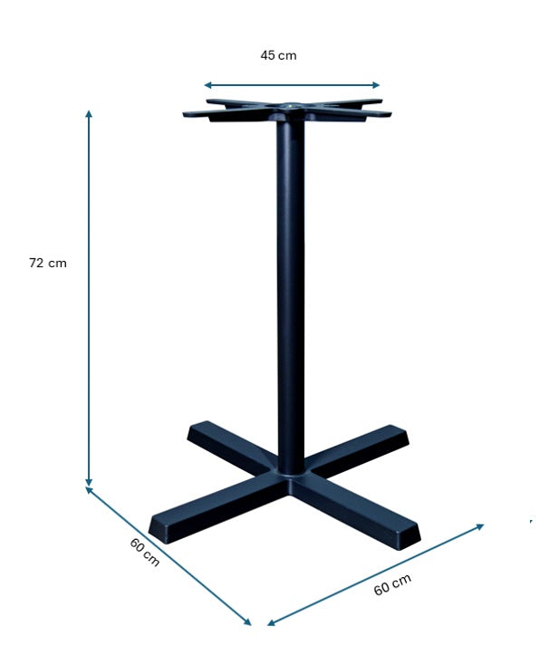 Base de table d'accueil