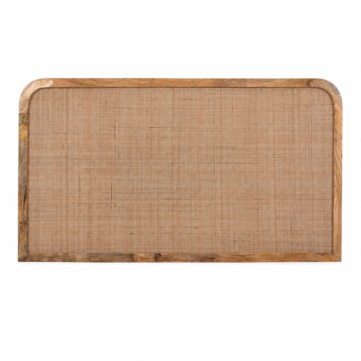 Cabecero Liora de Madera de Mango y Yute 160 cm