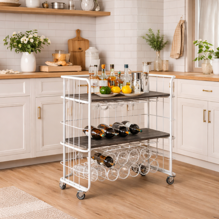 Vintage Luxu weiße Flasche c)