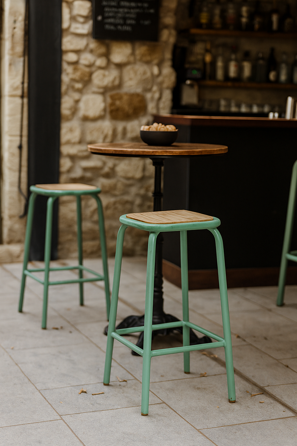 Taburete de bar vintage Manhatan