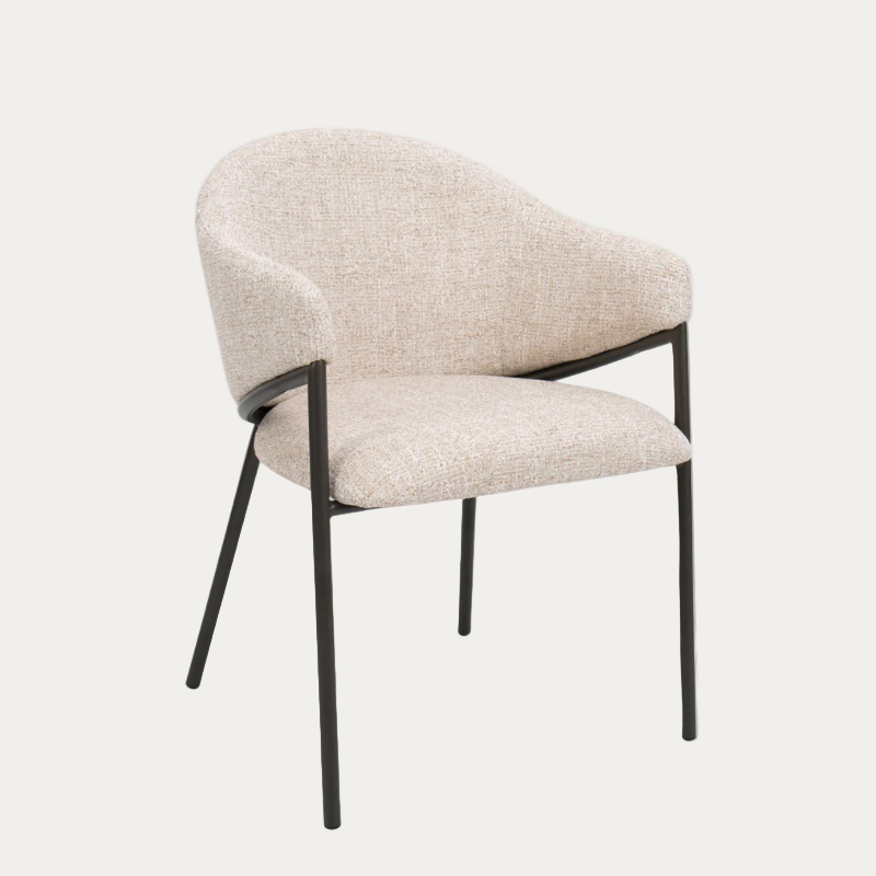 Silla de comedor nórdica Nalón