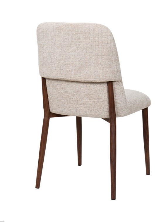 Silla de comedor  nórdica Toulouse beige