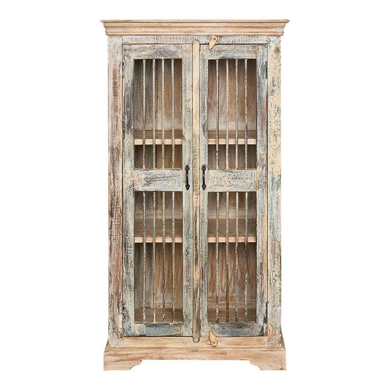 Alacena antigua de varillas madera de mango Montego 2
