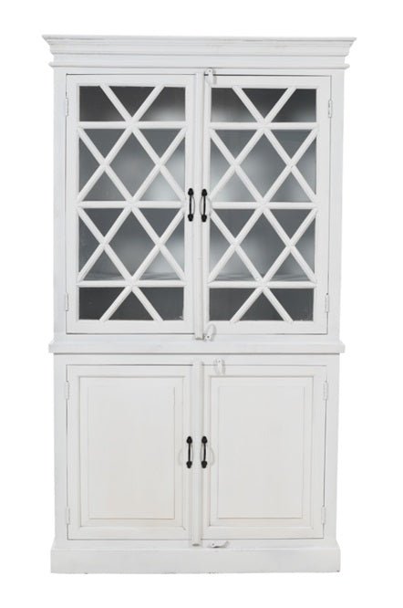 Alacena rústica madera mango Olimpia Blanco
