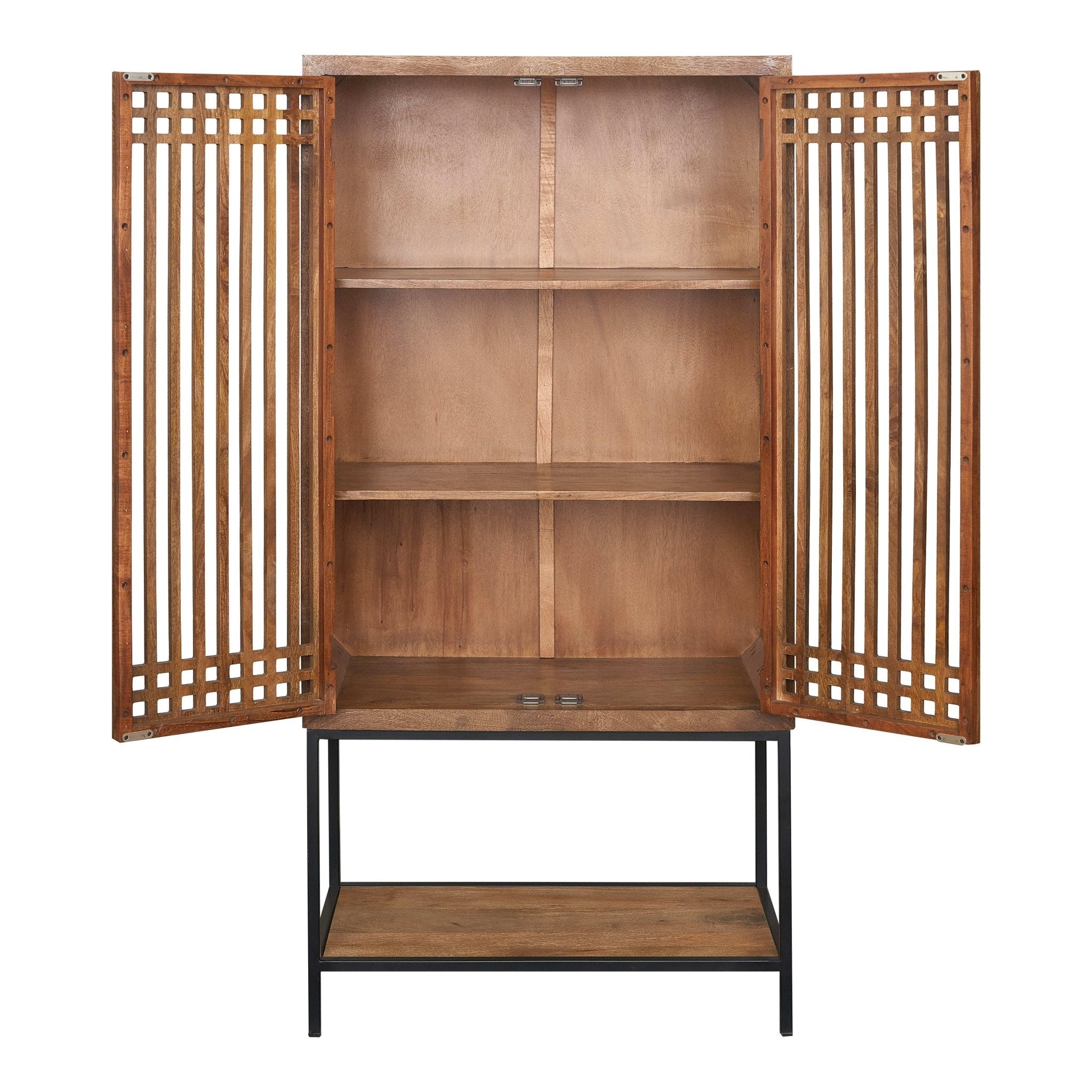 Japanse mangohouten kledingkast met lattenbodem