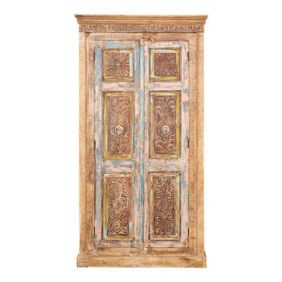 Armadio rustico in legno di mango Türkiye - Vintahome