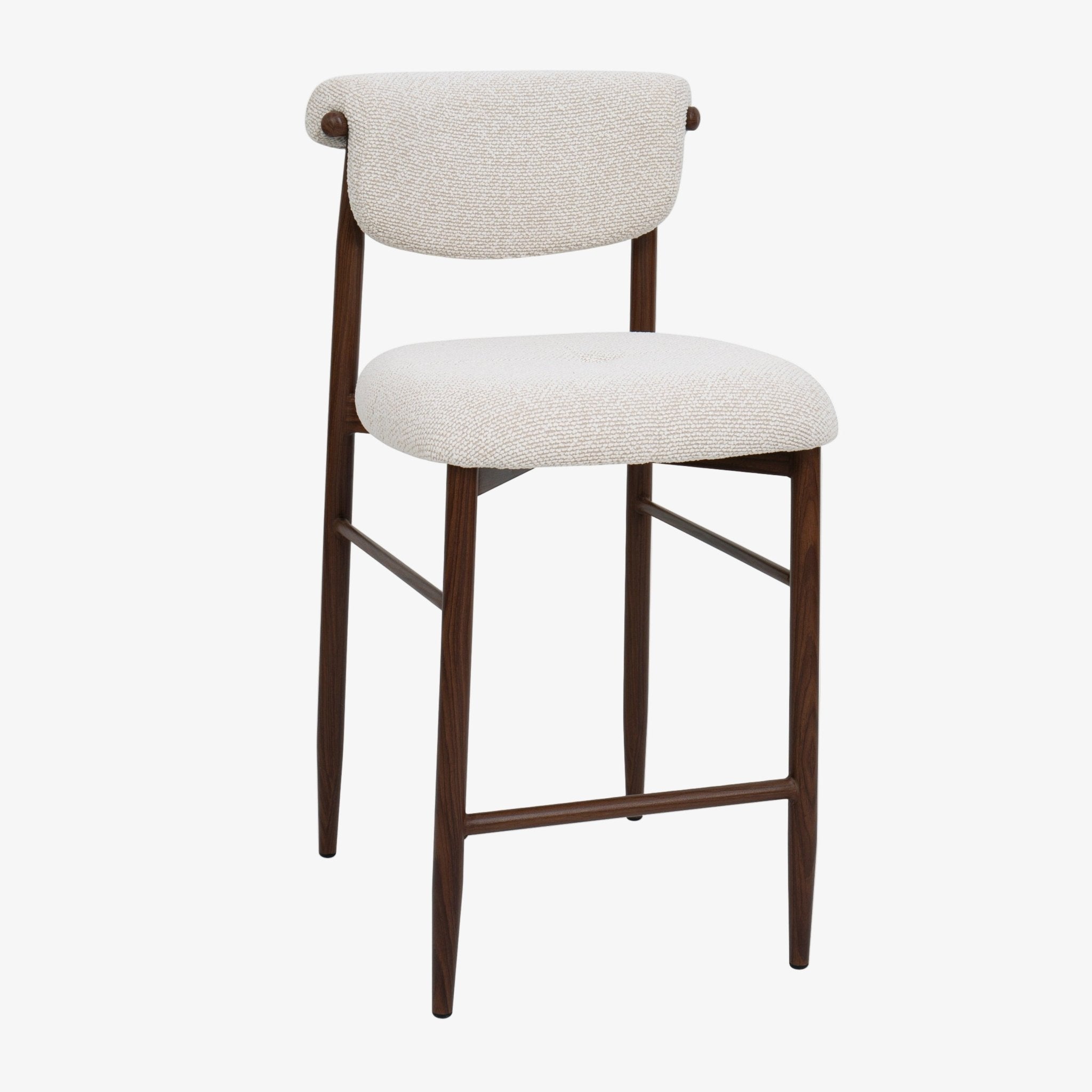 El Taburete de cocina 65 cm Lagem Nogal - Vintahome