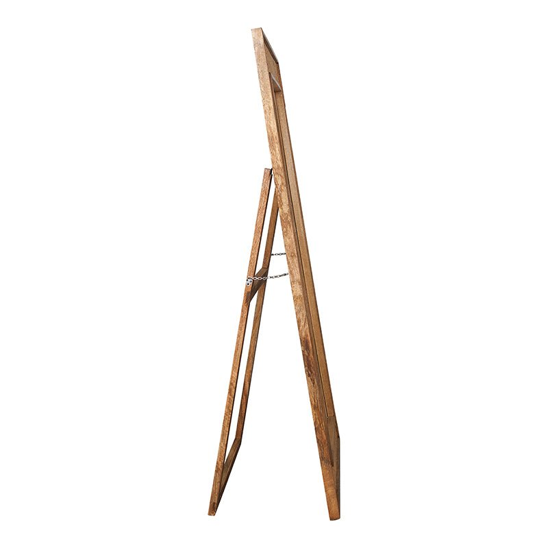 Stehender Spiegel Rattan 182x90