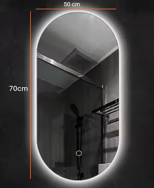 Mueble de baño 2 lavabos y 2 espejos led Nubio 120
