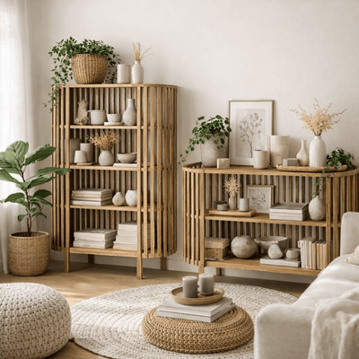 Etagère en manguier Mirlo A - Vintahome