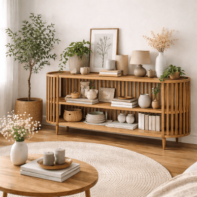 Etagère en manguier Mirlo B - Vintahome