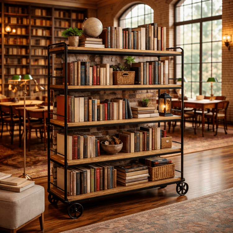 Estantería vintage industrial Nasser - Vintahome