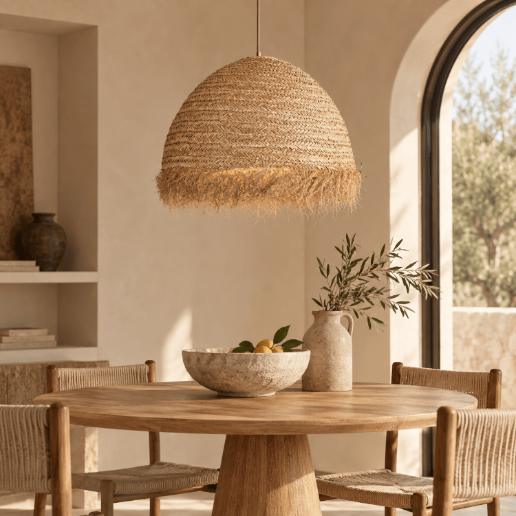 Lámpara techo seagrass Catta 70cms - Vintahome