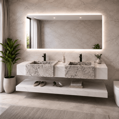 #Grifería_ En lavabo
