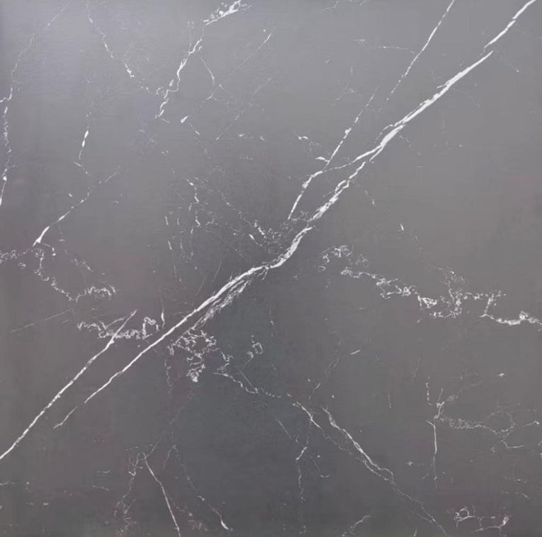 Lavabo Nero de piedra sinterizada negra con espejo LED – Conjunto suspendido de baño 100 y 120 - Vintahome