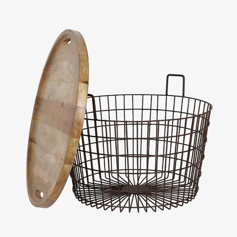 Vintage Round Auxiliary Tabel 78cm Montana