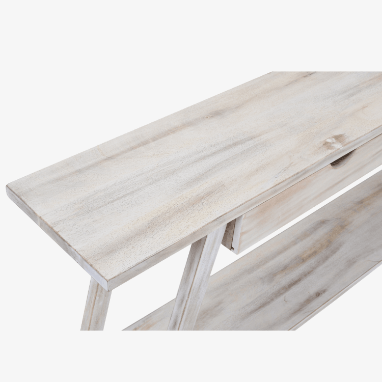 Aina Konsolentisch aus natürlichem Mangoholz 180 cm - Vintahome