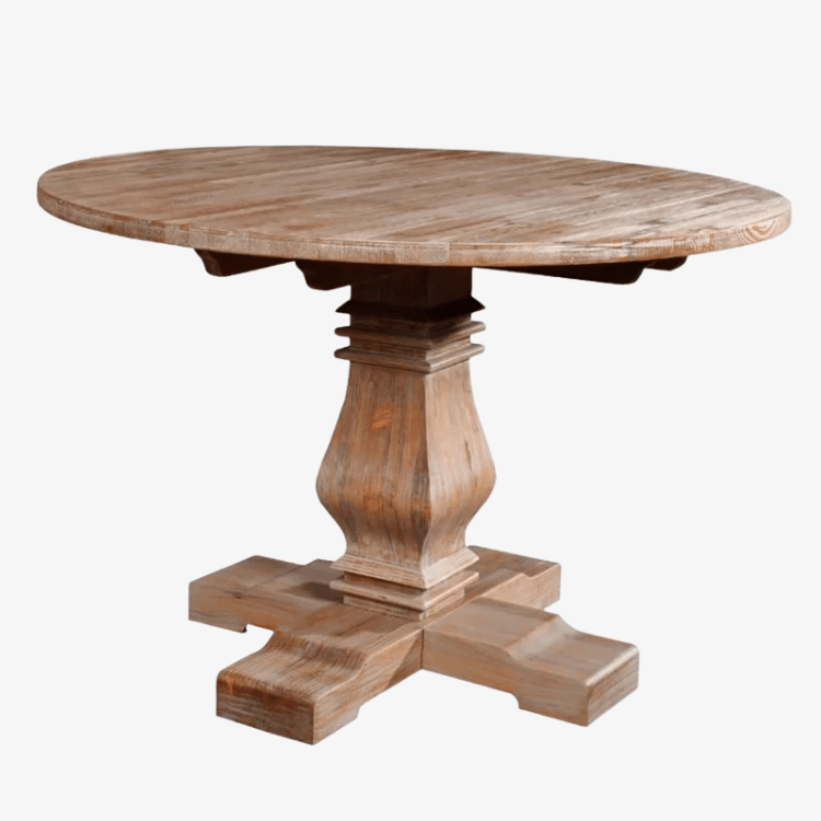 Mesa de comedor colonial madera de pino 120 Eleonora - Vintahome