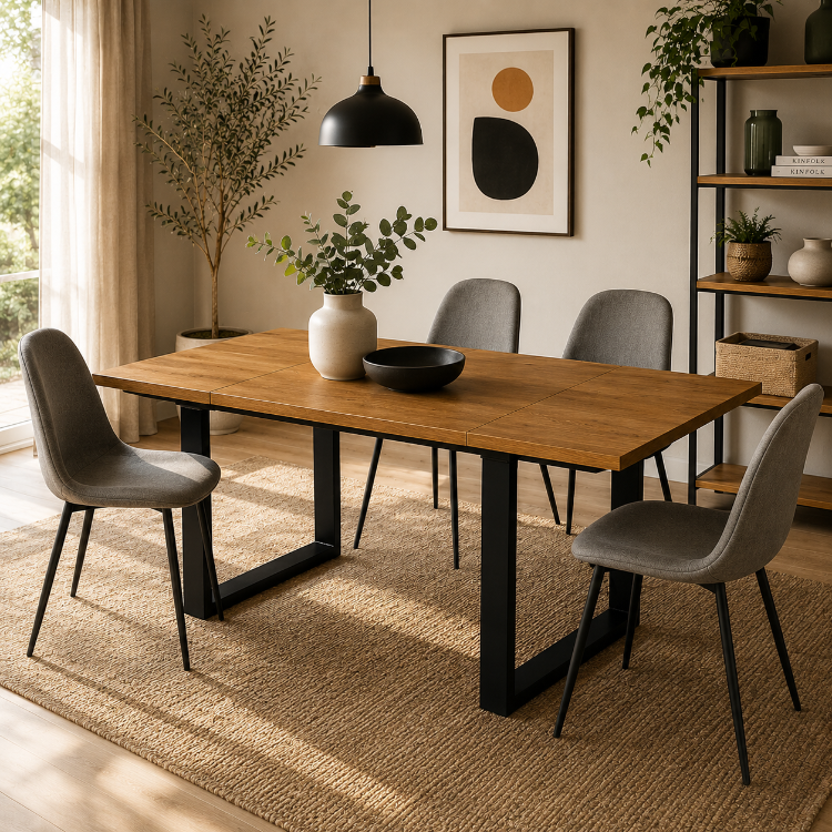 Mesa de jantar extensível Venur 160/200