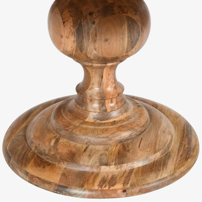 Mesa de comedor redonda madera de mango Tina 150 - Vintahome