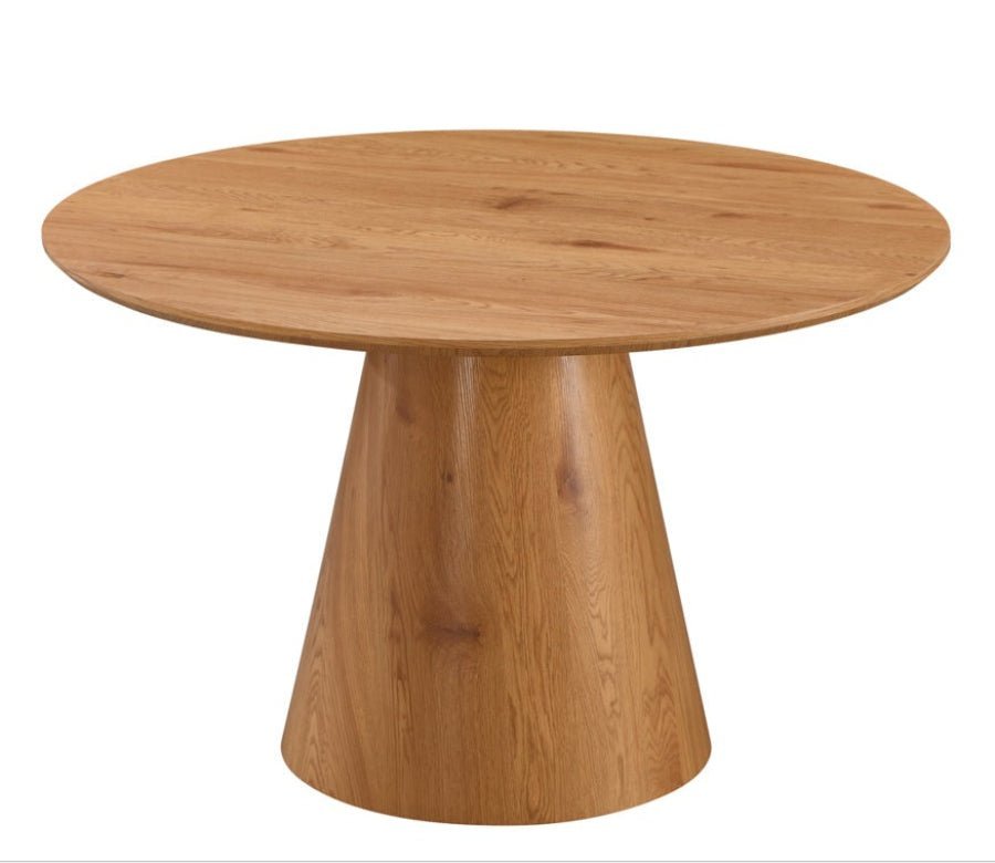 Mesa de comedor redonda Ø120 madera Zen - Vintahome