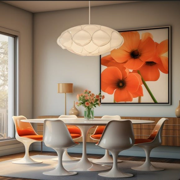 Mesa de comedor Tuli Oval lacado 199 - Vintahome