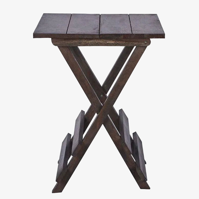 Mesa plegable madera 46x46cms Malta - Vintahome
