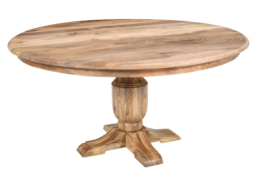 Mesa de comedor redonda  madera de mango Lille 150 cm