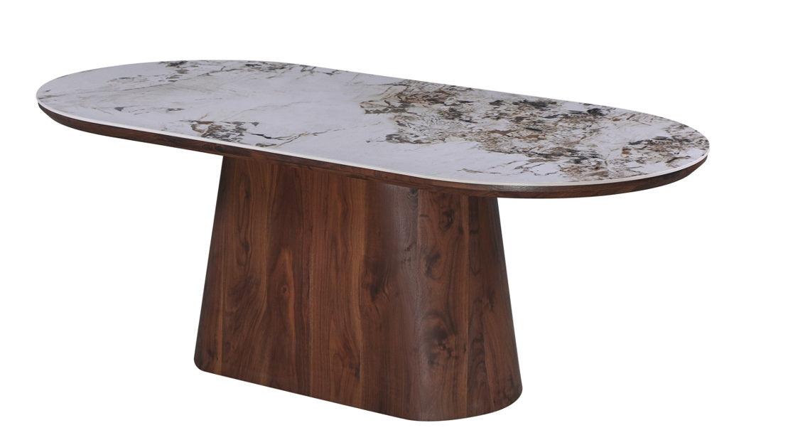 Mesa de jantar oval Zen 200x100 