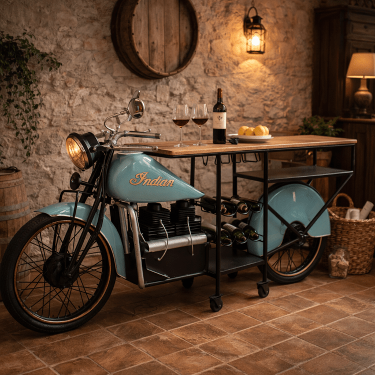 Mostrador de bar motocicleta Indian - Vintahome