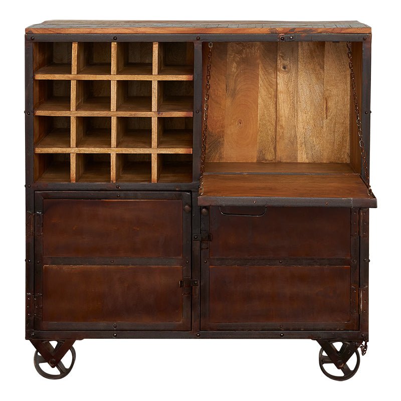 Mueble botellero industrial Spin - Vintahome