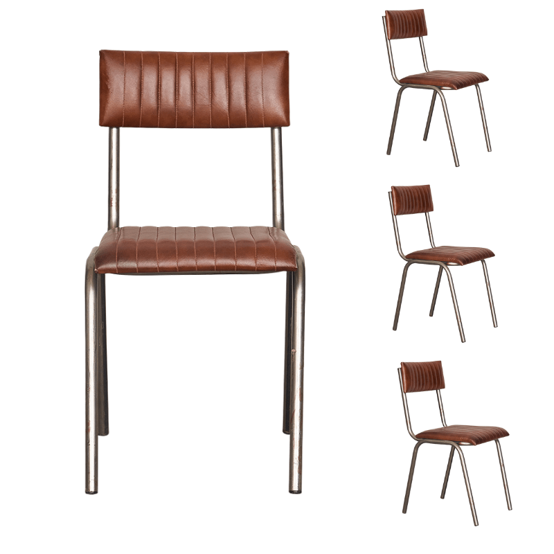 Pack 4 Sillas vintage de comedor Olivia - Vintahome