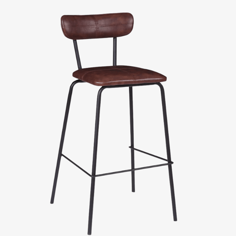Pack 4 bancos de bar vintage Drisan - Vintahome
