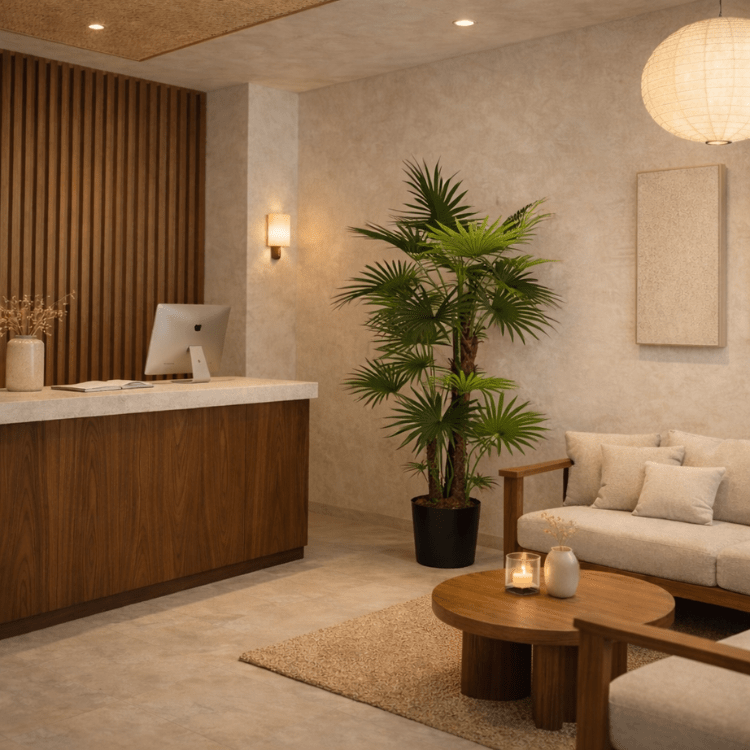 Palmera artificial Fan H150 - Vintahome