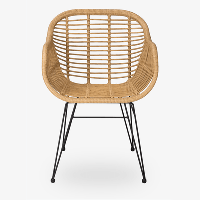 Silla comedor ratán natural Feber - Vintahome