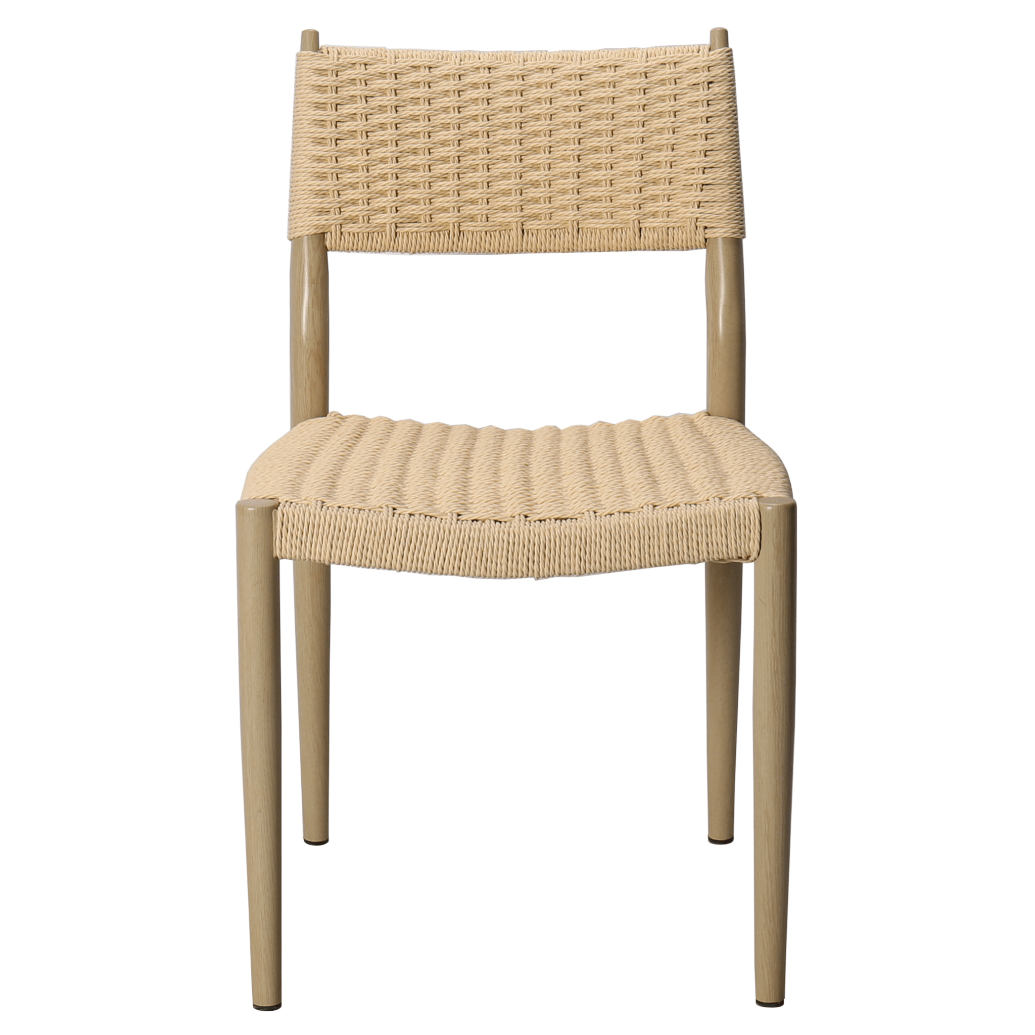 Silla de comedor acero y cuerda Leiva - Vintahome