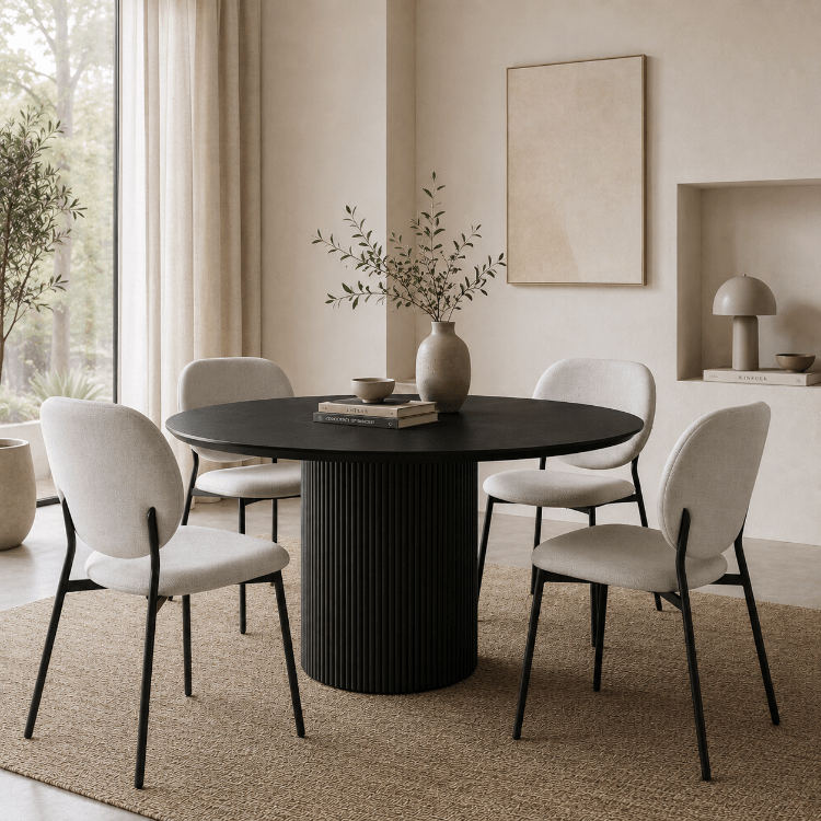 Silla de comedor apilable Maura - Vintahome