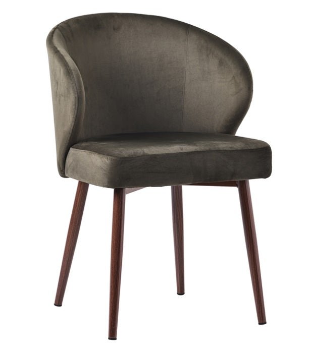 Silla de comedor brazos terciopelo Luxor - Vintahome