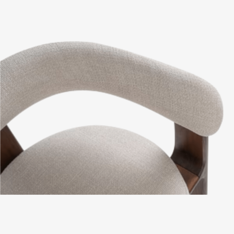 Silla de comedor con apoyabrazos madera fresno Moncayo - Vintahome