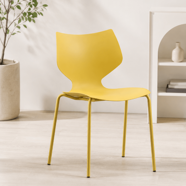Silla de comedor diseño acero y pp Molly - Vintahome