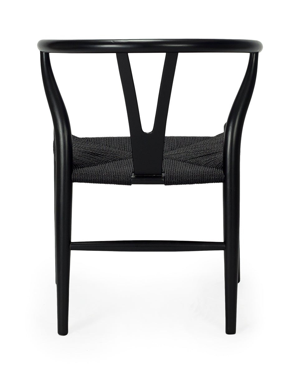 silla de comedor de madera
#color_Negro enea negra