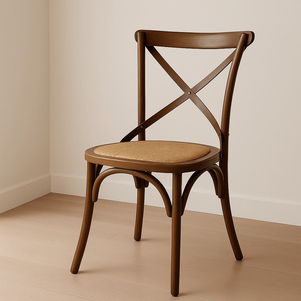 Silla de comedor madera Thomas nogal - Vintahome
