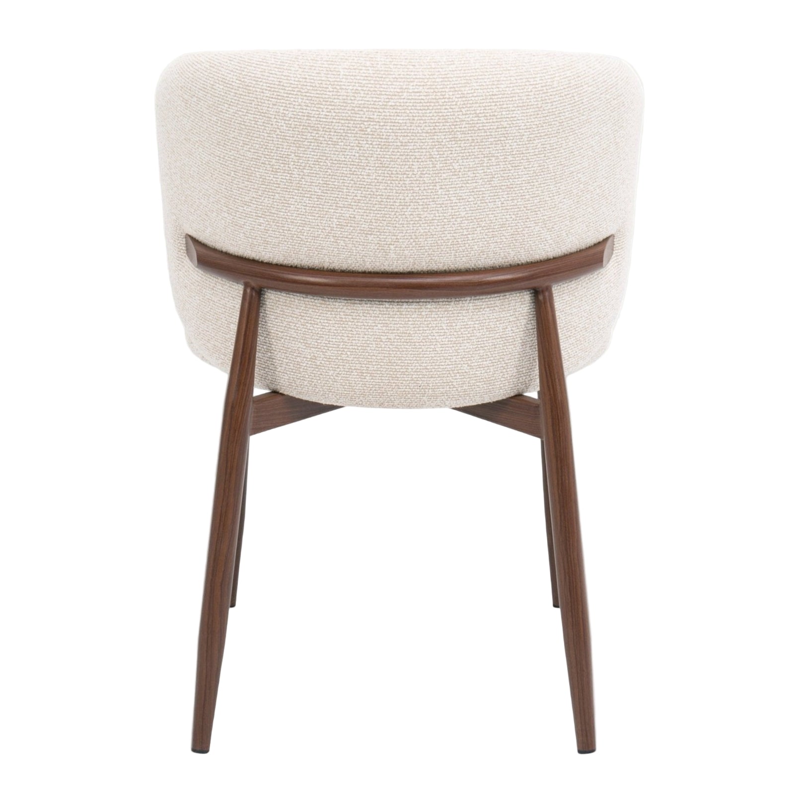 Silla de comedor nórdica Celia tapizada - Vintahome